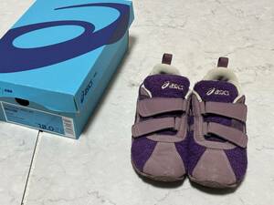 d1304◆ アシックスasics SUKUSUKUコルセア ミニCORSAIR MINI BR 幼児用スニーカー靴18.0cm紫グレープ◆1144A002-500　