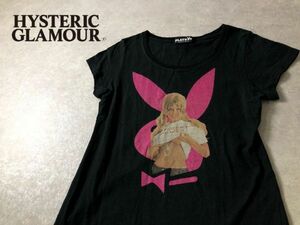 HYSTERIC GLAMOUR x PLAYBOY●SEXY GIRL プリント Tシャツ カットソー●ヒステリックグラマー x プレイボーイ