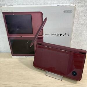 動作確認 / 初期化済み 任天堂 ニンテンドー Nintendo DS i LL UTL-001 ワインレッド 箱付