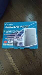 ジヤンク品です！NTT ADSLモデル NV3-SPLRです！