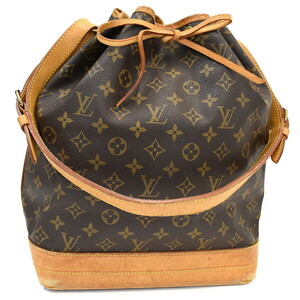 1円 ◆定価20万 良品 LOUIS VUITTON ルイヴィトン ショルダーバッグ ノエ M42224 モノグラム ブラウンE.Csmr.oR-07