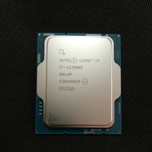 インテルCore i7 12700kf付属品なし