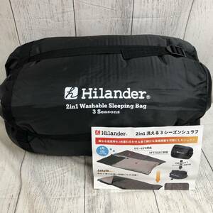 【新品未開封】Hilander(ハイランダー) 2in1 洗える3シーズンシュラフ(5℃&15℃対応) 3シーズン 寝袋 UK-7 /Y20909-K3