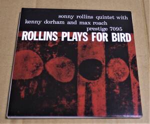 紙ジャケSACD「Rollins Plays For Bird」（ソニー・ロリンズ）　　Analog Production　ケニー・ドーハム