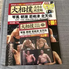 大相撲名力士風雲録第9号琴風朝潮若嶋津北天佑