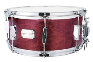 YAIBA2 Birch 6.5x14 Snare Drum Dark Wine Red Mat LQ