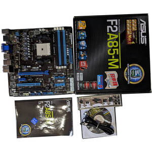 【中古】ASUS F2A85-M ＋ Win10Homeデジタルライセンス [SocketFM2]