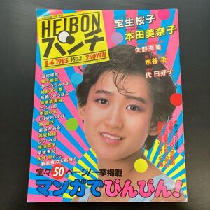 721091 HEIBONパンチ 平凡パンチ 昭和60年5月