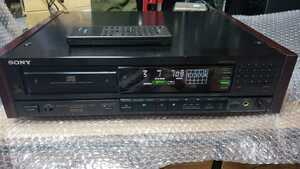 ★SONY ソニー CDプレーヤー CDP-338ESD リモコン付き　中古