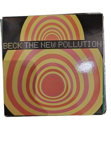 中古レコード美品　7inchレコード BECK　THE NEW POLLUTION/ELECTRIC MUSIC AND THE SUMMER PEOPLE ★