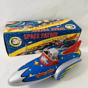 【中古品】SPACE PATROL MF 742 MADE IN CHINA 箱付き　35x12x13cm 当時物