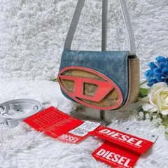 即日発送 極美品 DIESEL ディーゼル 1DR デニム  2way バッグ