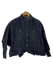 beautiful people◆Gジャン/34/double-end denim riders work blouson/IDG/1425102050