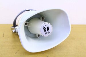 ●【未使用】TOA/東亜 SC-705AM ホーンスピーカー 5W トランス付 小型 軽量 音響機器 店内放送 部材 2021年製 (1)【10931413】