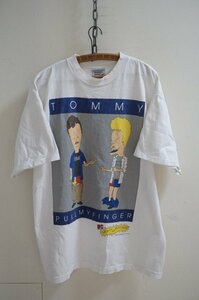 ★★★ヴィンテージ THE BEAVIS AND BUTT-HEAD / TOMMY PULL MY FINGER Tシャツ / STANLEY DESANTIS