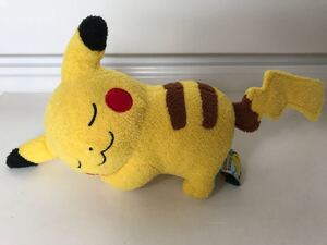 ☆ポケモン おねむりピカチュウ ポケモンセンター 中古 初期 ぬいぐるみ