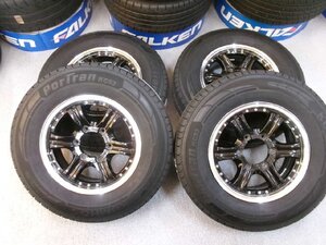 02-201565　WORK　CRAG/新品15インチ4本組　6J　6/139.7　+33　195/80R15　ハイエース　岩槻