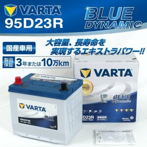 トヨタ iQ VARTA バッテリー BLUE Dynamic 95D23R VB95D23R 送料無料