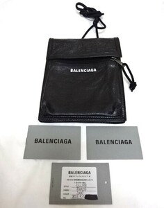 ★0604A BALENCIAGA バレンシアガ ショルダーバッグ ポシェット 