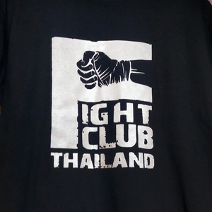 送込 【タイ ファイト クラブ】THAI FIGHT CLUB★ブラック★S~XLサイズ