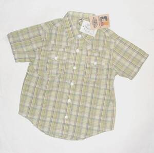 ☆新品☆LITTLE BEAR CLUB /リトルベアークラブ　サイズ100　半袖シャツ　 丸高衣料