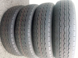 新車外し 195/80R15 107/105L LT BRIDGESTONE ECOPIAブリヂストンエコピア RD-613 STEEL 4本 200ハイエース NV350ボンゴ 2019年製 送料無料