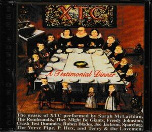 CD◆ XTC トリビュート・アルバム/A TESTIMONIAL DINNER・THE SONGS OF XTC★同梱歓迎！ケース新品！Joe Jackson:Ruben Blades