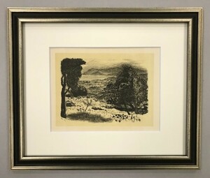 【特価】　≪　　 ピエール ボナール　　≫　　リトグラフ【石版画】　　PAYSAGE DU MIDI　　1952年　　PIERRE-BONNARD