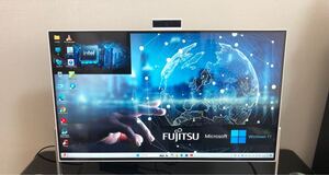 FUJITSU FMVWB1F17、 Windows 11 Pro、Intel(R) Core(TM) i7-7700HQ CPU @ 2.80GHz メモリRAM 8Gb、SSD 250 GB + SSHD 1 TB、Blu-ray。