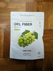 OICプロテイン　DEL FIBER デルファイバー マスカット味 300g ①