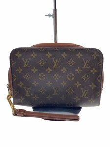 LOUIS VUITTON◆オルセー_モノグラム・キャンバス_BRW/PVC/BRW