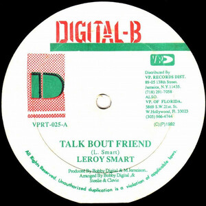 米12 Leroy Smart / General T.K. Talk Bout Friend / Assassination VPRT025 Digital-B /00250