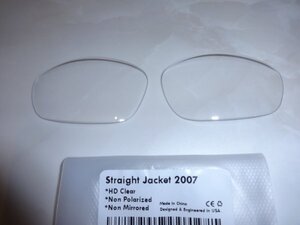 処分価格！！★オークリー ストレートジャケット用 カスタムレンズ Straight Jacket 2007 HD CLEAR 新品