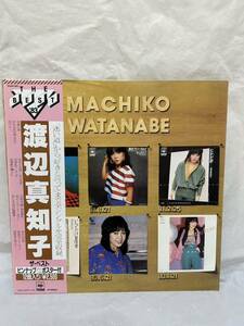 ◎R452◎LP レコード ポスター付/MACHIKO WATANABE 渡辺真知子/ザ・ベスト’83 THE BSET 