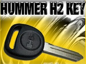 ハマー H2 純正 スペアー キー 合鍵 03 - 07 H2 ロゴ 新品 HUMMER H2