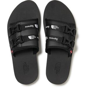 【新品未使用】 22SS 新品 Supreme シュプリー THE NORTH FACE TREKKING SANDAL サンダル 靴 くつ ノースフェイス BLACK ブラック 黒色