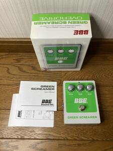 BBE◆GREEN SCREAMER グリーンスクリーマー◆エフェクター ギター 歪み オーバードライブ ディストーション