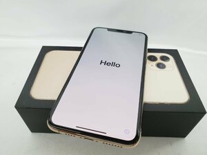 【中古品】docomo ドコモ スマートフォン Apple iPhone 11Pro Max 256GB MWHL2J/A ゴールド ○※SIMロック解除済 835115598 0728