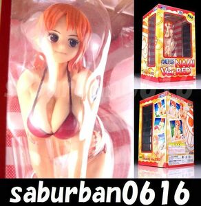 アニメ0102 ナミ 02 ワンピース ONE PIECE 当時 レトロ メガハウス エクセレントモデル LIMITED EDITION Ver.RED レッド 赤 P.O.P 1/8 水着