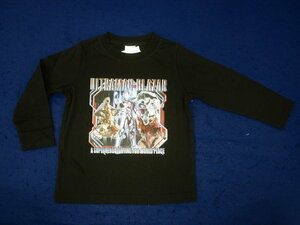 新品　130　ウルトラマンブレーザー　長袖Ｔシャツ　黒　レターパック発送（代引き不可）ER9157