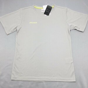 【送料無料】【新品】Kaepa　レディース半袖Tシャツ（吸水速乾 UVカット）　　Ｍ　　 シルバー★581234