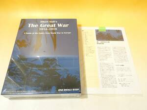 【未開封品】中古　ONE SMALL STEP　第一次世界大戦　THE GREAT WAR　1914-1918　日本語説明書付　【ウォーゲーム】J5　S322