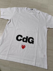 サイズ：L　タグ付き未使用品　正規品　プレイ コムデギャルソン PLAY COMME des GARCONS x シーディージー CDG MENS Cdg x Play Tシャツ