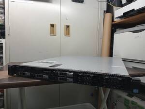 【YDT1081】★DELL PowerEdge R320 Intel Xeon E5-1410 2.8GHz/8GB/HD欠品/DVD-RW/BIOS確認済み★中古