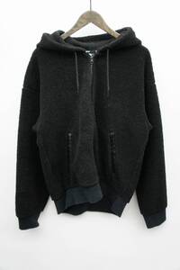 NIKE ナイキ AS M NIKE SB SHERPA HOODIE CJ6601 シェルパ フーディー ボア パーカー フリース ジャケット 黒 サイズM 824N