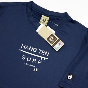 ●送料390円可能商品 ハンテン HANGTEN 新品 メンズ ドライ UV対策 トレーニング 半袖 Tシャツ XLサイズ [SM473-BL4-LL]一 三 参★QWER★