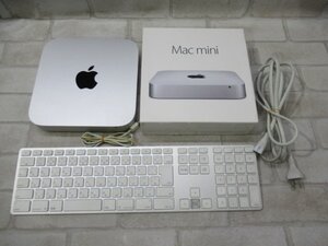 ▲08259 Ω 新TTPC 2028k 保証有 Apple A1347 Mac mini ( Late 2014 ) / 3GHz i7 / 16GB / Fusion Drive:1.12TB キーボード付 箱あり