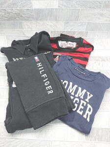 ◇ 《 TOMMY HILFIGER /HYSTERIC MINI まとめ売り4点セット キッズ 子供服 サイズ140 Tシャツ パンツ メンズ 》 P 1404250011349