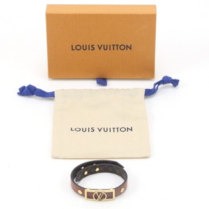 $$ LOUIS VUITTON ルイヴィトン アクセサリー ブレスレット ブラスレ ドーフィーヌ BC0199 M6558 ブラウン 目立った傷や汚れなし