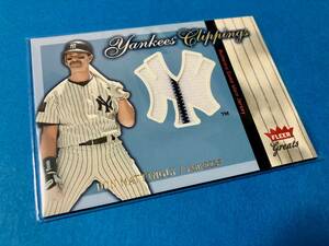 Don Mattingly 2004 Fleer Greats Yankees Clippings